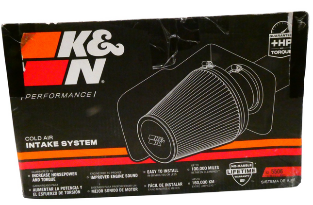 K&N Filters 63-5506 Aircharger Performance Cold Air Intake Kit