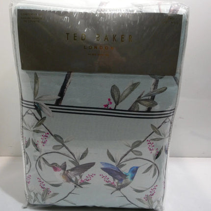 Ted Baker Highgrove 2-Piece Cotton Sateen Comforter Set w/Shams, Twin Mint Green