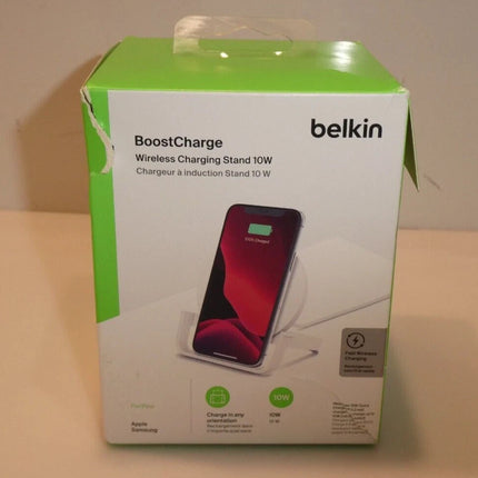 Belkin BoostUp Charge Wireless 10W Charging Stand White