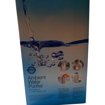 Sunbeam WF7400 Ambient Compact Water Purifier | 4.3L Water Tank | 2L Fridge Jug