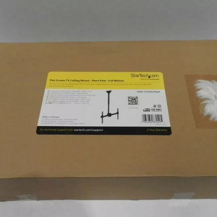 You are buying StarTech.com FPCEILPTBSP Ceiling TV Mount - 1.8' to 3' Short Pole