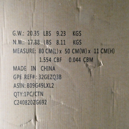 Amazon Basics Foldable Metal Wire Dog Crate with Tray, Double Door, 76cm Length,