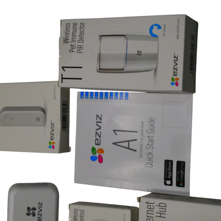 EZVIZ BS-113A Wireless Internet Alarm Starter Kit - White