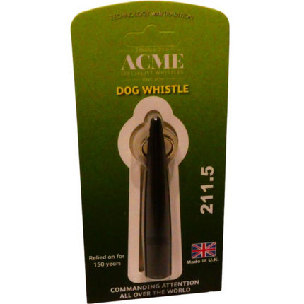 ACME Acme Dog Whistle 211.5 Frequency Black