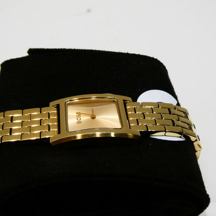 BOSS by Hugo Boss Gold Steel Slim Women's Watch - 1502744 (Need New Battery)
