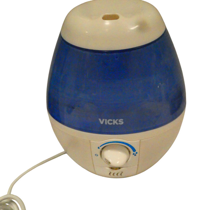Vicks Mini Cool Mist Humidifier with Auto Shut Off & VapoPads 20 Hours Runtime