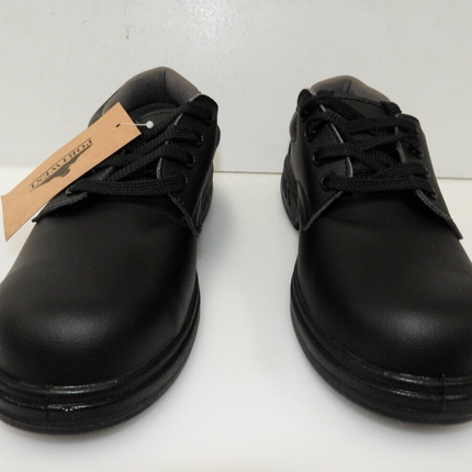 Portwest FW80 Laced Safety Shpoes S2, Black US 7.5, UK 6.5