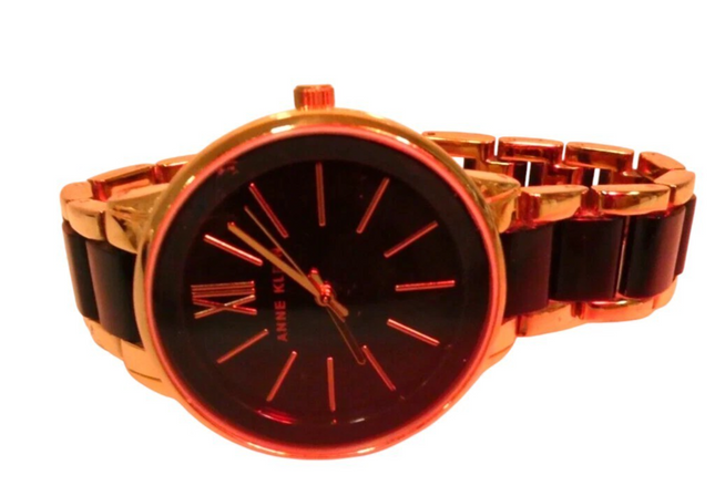 Anne Klein Women Solid Dial & Bracelet Style Straps Trend Analogue Watch AK1412