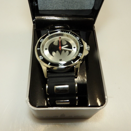 Accutime Batman Men's BAT9062 Analog Watch with Black Rubber