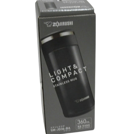 Zojirushi SM-JD36BA Tuff Mug, 12-Ounce/0.36-Liter - Black