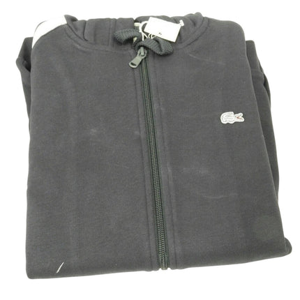 Lacoste Women's Full Zip Hoodie, Navy Blue/Navy Blue ,38F