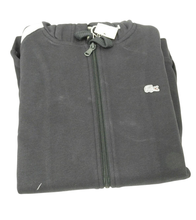 Lacoste Women's Full Zip Hoodie, Navy Blue/Navy Blue ,38F