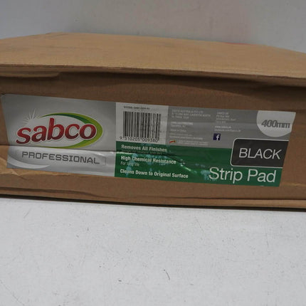 Sabco Professional 40 cm Floor Pads with Black Strip