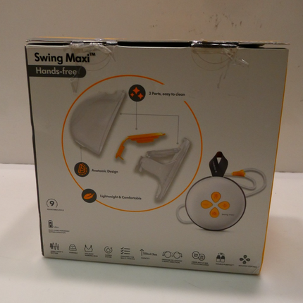 Medela Swing Maxi Hands-Free Double Electric Breast Pump, Easy and Intuitive Des