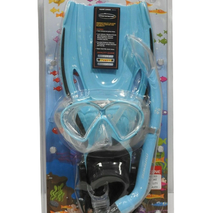 Mirage Watersports Squirt Junior FSET-25 Junior Silicone Snorkelling Set Large