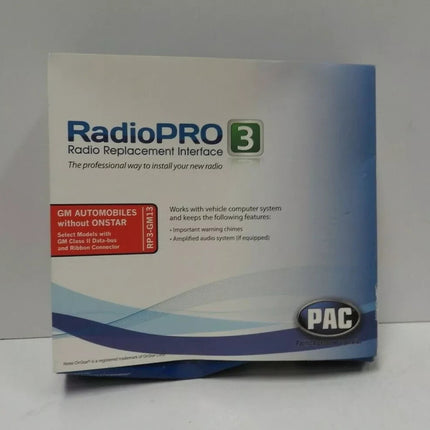 PAC RP3-GM13 Radio Replacement Interface for Select GM Vehicles