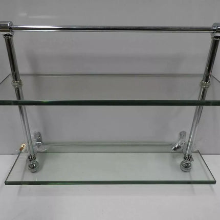 Allied Brass 16" Double Shelf w/Towel Bar Satin Nickel, MA-2/16TB-SN-p, MA-2/16T