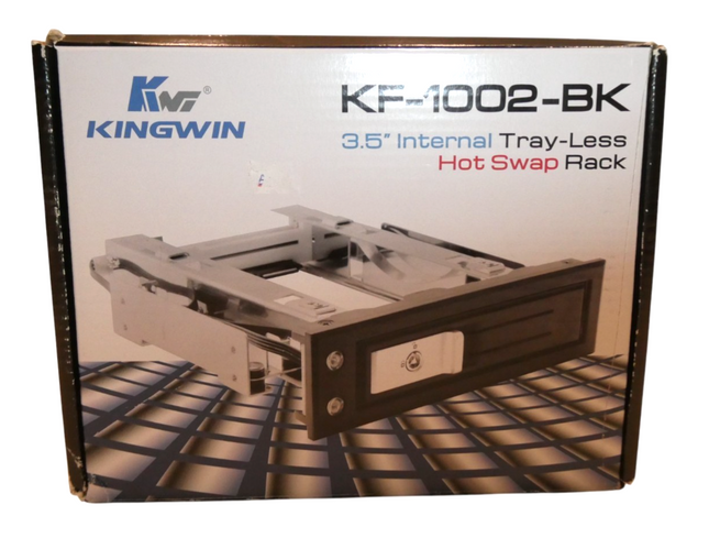 KingWin KF-1002-BK SATA Internal Hot Swap Rack with Lock
