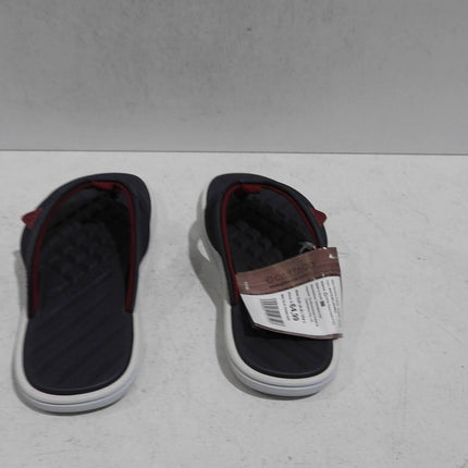 Cartago Boys' Malta III Thong Kids Shoes, White Blue Red, 34/35 EU