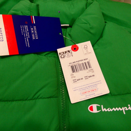 Champion Kids Rochester Puffer Vest, Apple A Day, Size - 14