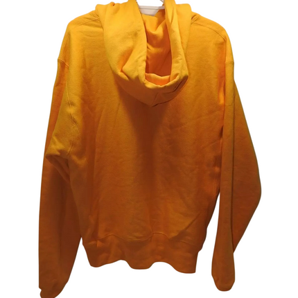 Champion Reverse Weave Men's Yellow Gold C Logo Hoodie Size M