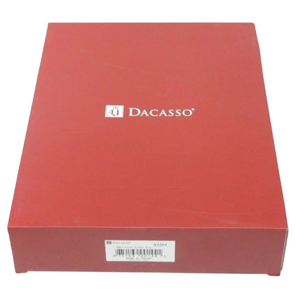 Dacasso A2201 Crocodile Embossed Leather Front-Load Letter Tray