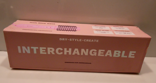 Mermade Hair Interchangable Blowdry Brush - Pink