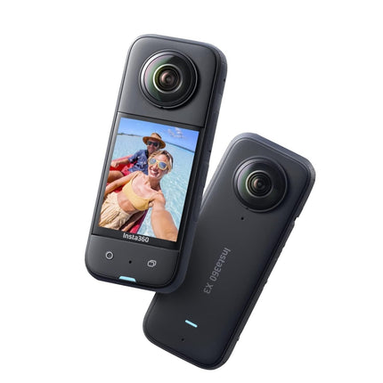 insta360 X3 Action Camera, 1/2" Sensor, 5.7K 360 Capture, Optical Zoom 3X, 72 MP