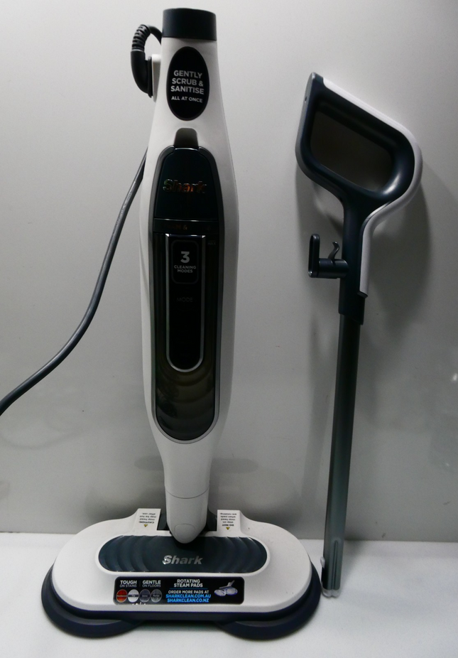 Shark Steam & Scrub Mop, S7001ANZ - White