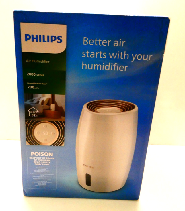 Philips HU2716-70 Series 2000 Air Humidifier and Purifier With Nanocloud Tech