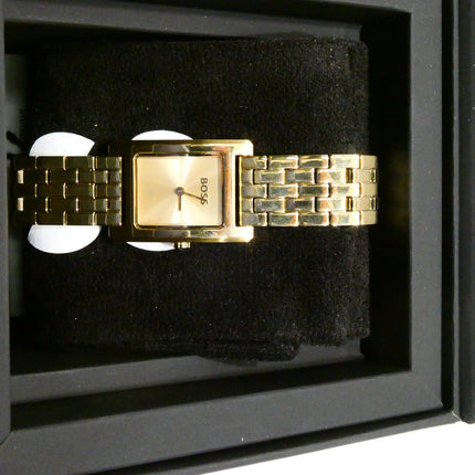 BOSS by Hugo Boss Gold Steel Slim Women's Watch - 1502744 (Need New Battery)