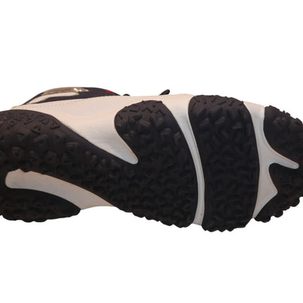 FILA Men's Serpente Basketball Shoe, White/Fnavy/Fred, 7 US