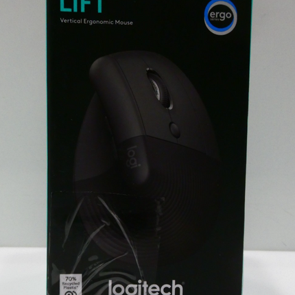 Logitech Lift Wireless Vertical Mouse - Graphite