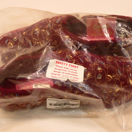 Dunlop Bluebell Slipper Burgundy Size 4
