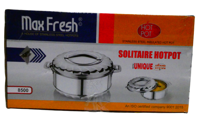 The House of Florence Stainless Steel Max Fresh Insualted Food Warmer, 8.5 Litre