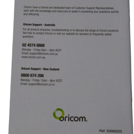 Oricom TPS10-4I Real Time Tyre Pressure Monitoring System Including 4 Internal S