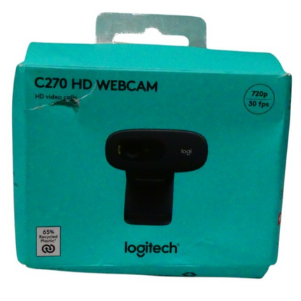 Logitech C270 Plug and play Full HD FHD 720p Webcam