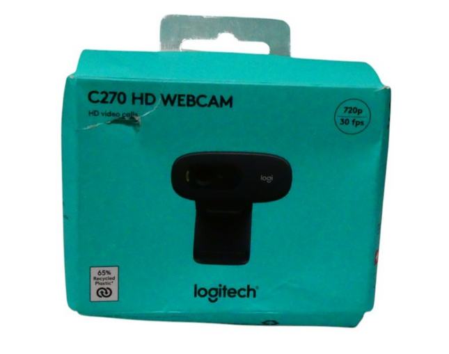 Logitech C270 Plug and play Full HD FHD 720p Webcam