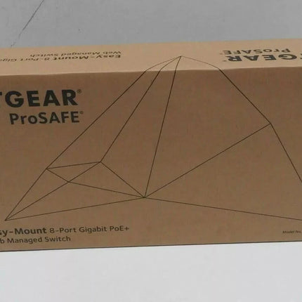 Netgear GS408EPP ProSafe Plus Easy-Mount 8-port Gigabit Ethernet Web Managed