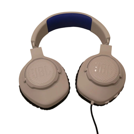 JBL Quantum 100P PS Version Headset, White Blue