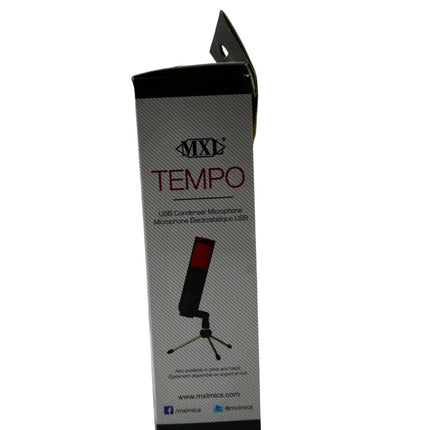 MXL Tempo Red/Black USB Condenser Microphone