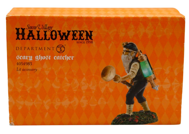 Department 56 Snow Village Halloween Scary Ghost Catcher 4054983