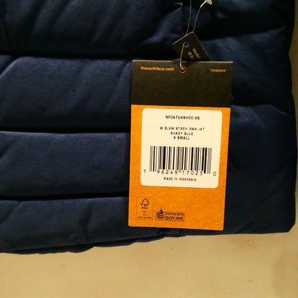 The North Face Women's Belleview Stretch Down Jacket, Shady Blue, X-Small