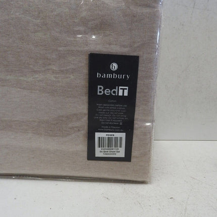 Bambury BedT Sheet Set, Single, Cappuccino