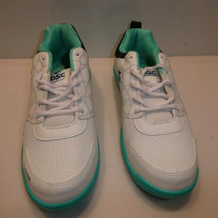 DSC Belter (SEA Green/White) Cricket Shoes, Size US: 9 (UK 8)