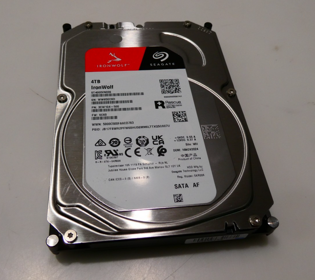 Seagate IronWolf 4TB, 5400 RPM, 3.5 inch Interrnal Hard Disk Drive - ST4000VN006