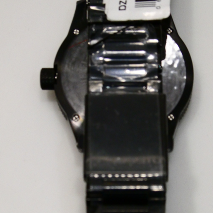 Diesel Stainless Steel Analog Black Dial Men Watch-Dz1844, Black Band