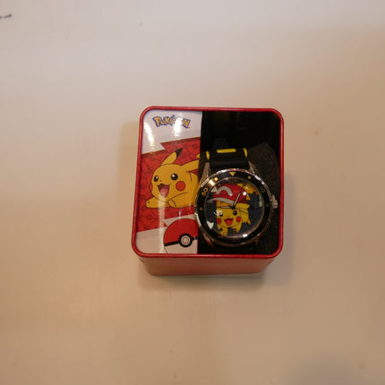 Accutime Kids Pokemon Pikachu Analog Quartz Watch for Boys, Girls, and Adults