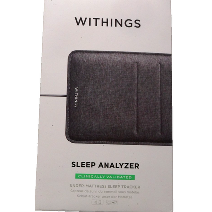 Withings Analyzer - Clinically Validated Under-Mattress Sleep Tracking with Apne