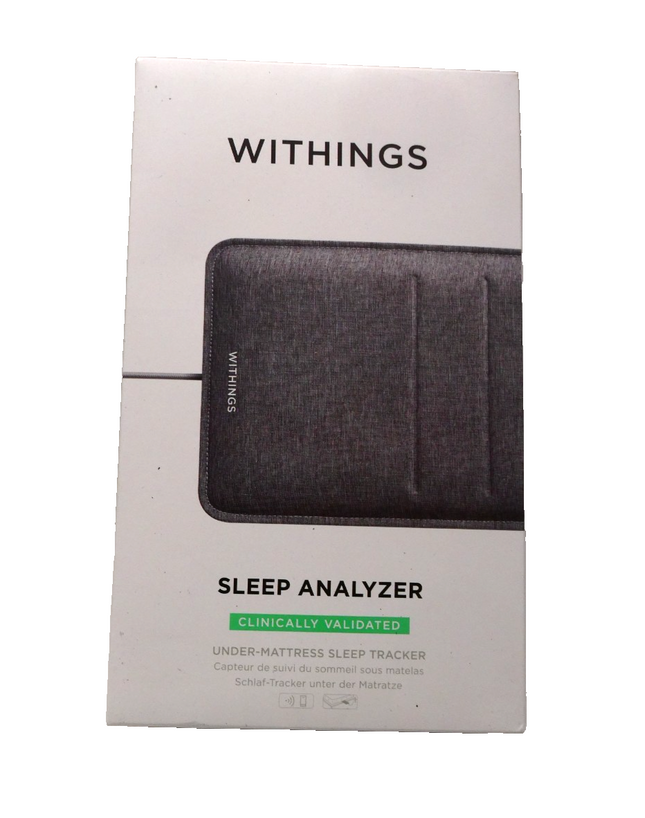 Withings Analyzer - Clinically Validated Under-Mattress Sleep Tracking with Apne